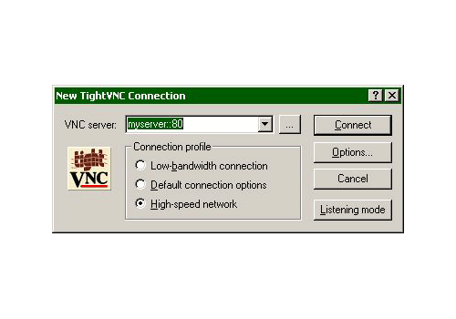 tightvnc no desktop icons