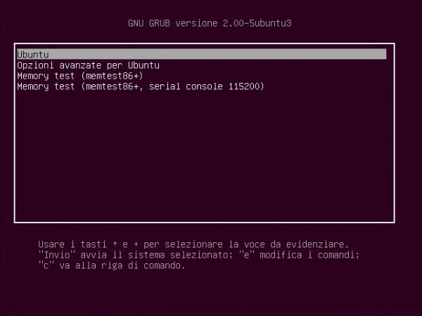 GRUB 2.0 arriva su Ubuntu Quantal Quetzal