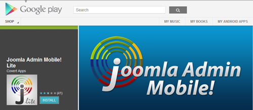 Joomla Admin Mobile in Google Play