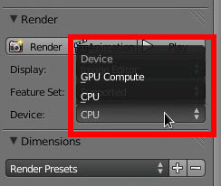 Render CPU e GPU
