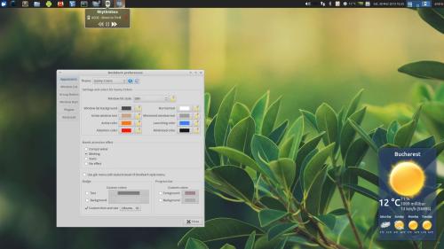 DockbarX sul desktop di Xubuntu 12.04 (fonte: webupd8.org)