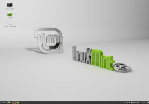 Il desktop di Cinnamon 1.8 su Linux Mint 15