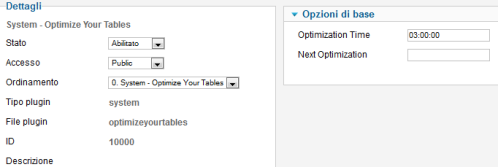 Ottimizzazione con Optimize Your Tables