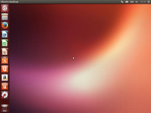 Il desktop di Ubuntu 13.10 Saucy Salamander