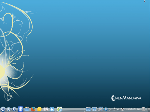 Il desktop di OpenMandriva Lx 2013