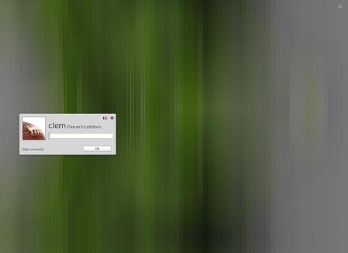 La schermata di login di Linux Mint 16 (fonte: linuxmint.com)
