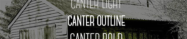 Font Canter