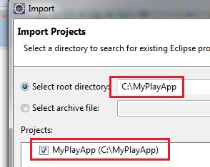 Import del progetto in Eclipse