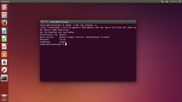 Utopic Unicorn è basato sul kernel Linux 3.16