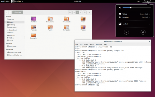 GNOME Shell 3.12 su Ubuntu GNOME 14.10