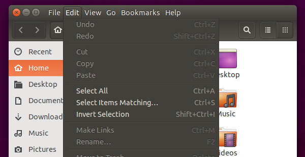 LIM è il menu di default delle finestre su Ubuntu 15.04