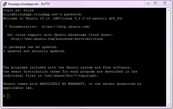 Autenticazione in Ubuntu via client SSH