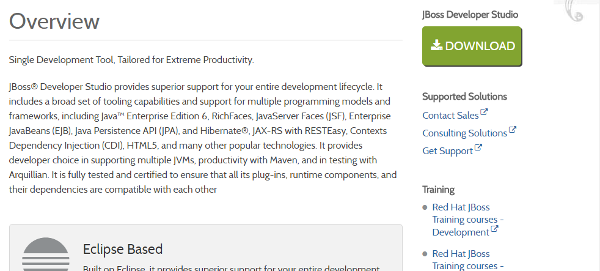 JBoss Developer Studio 9.1.0 download