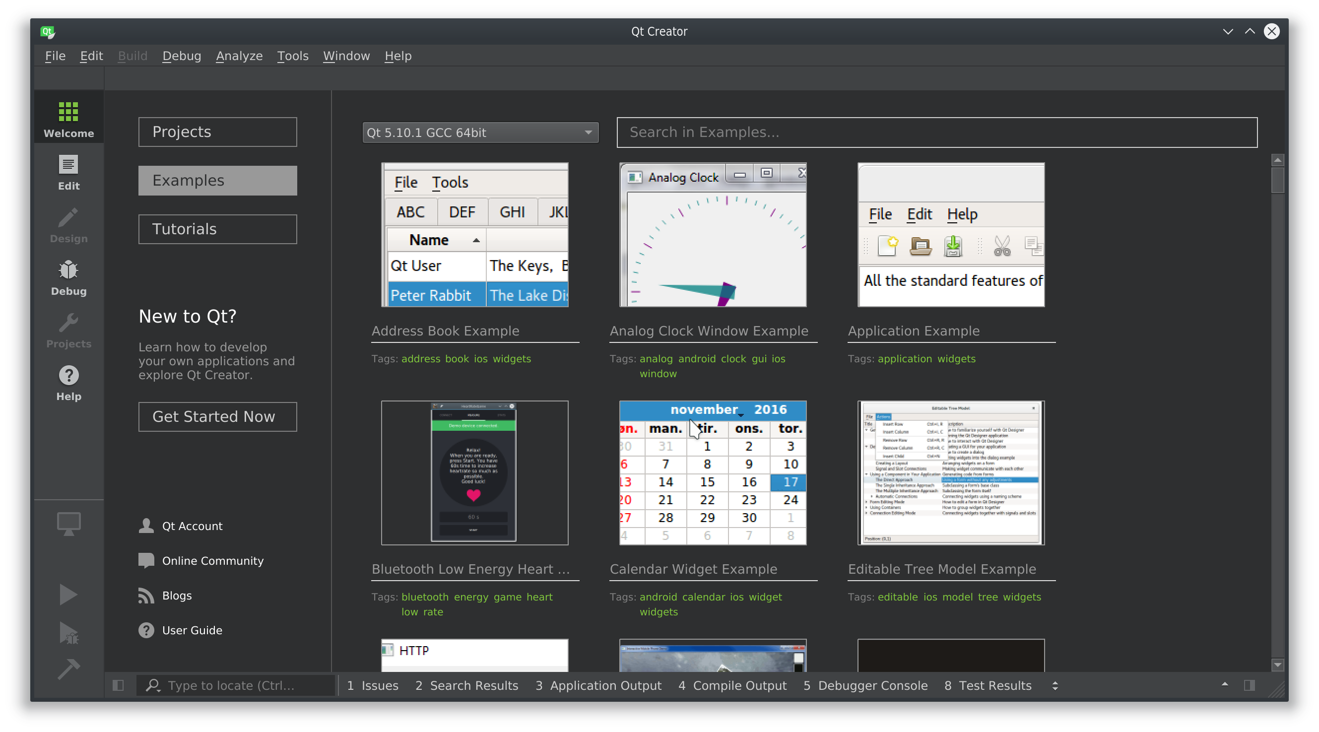 Qt Creator Examples Rulesmine