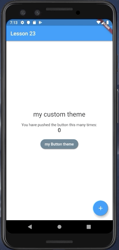 Definizione di un tema per i bottoni per Android