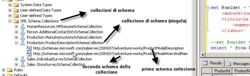 Archivio delle collezioni di schema di SQL Server 2005