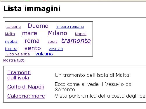 Lista immagini tag 'mare'