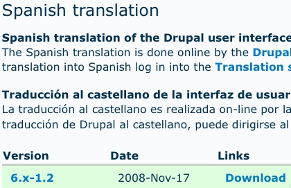La traduzione spagnola