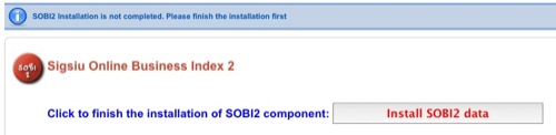 installiamo SOBI2 data
