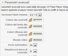 Parametri avanzati AllVideos