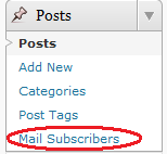 Mail Subscribers