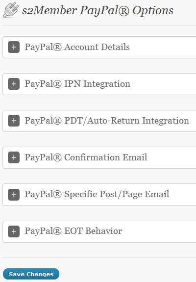 s2Member PayPal Options