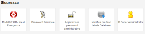 Admin tools sicurezza