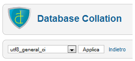Database Collation