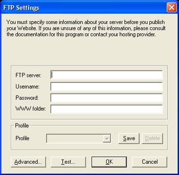 Client FTP integrato