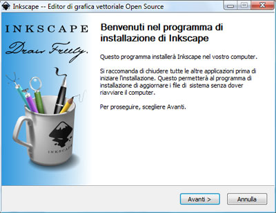 Installazione Inkscape