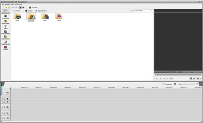 Interfaccia utente AVS Video Editor