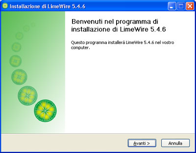 Installazione LimeWire Basic