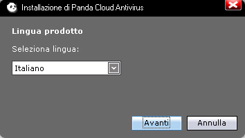 Installazione - Panda Cloud Antivirus