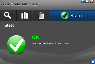 Interfaccia principale - Panda Cloud Antivirus Pro