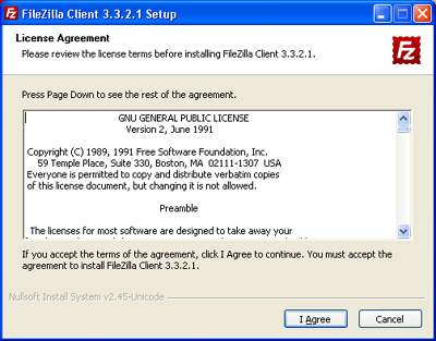 Installazione FileZilla Client