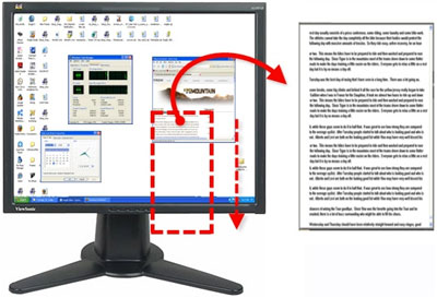 Snagit: Cattura testo con scorrimento