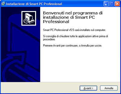 Installazione Smart PC Professional