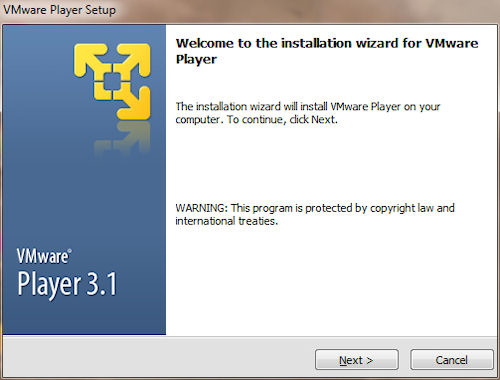 Installazione VMware Player