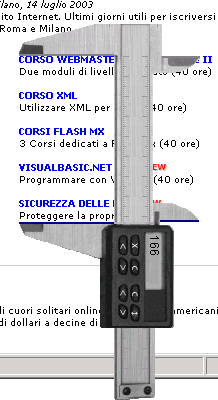 Screen Calipers