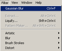 Applicazione del filtro Gaussian Blur sul Canale B