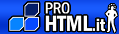 pro.html.it Logo - Home Page