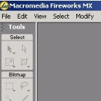 Esempio piccolo di interfaccia di fireworks-MX