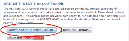 Scaricare il toolkit con i controlli aggiuntivi