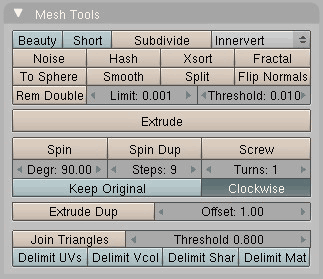Mesh tools