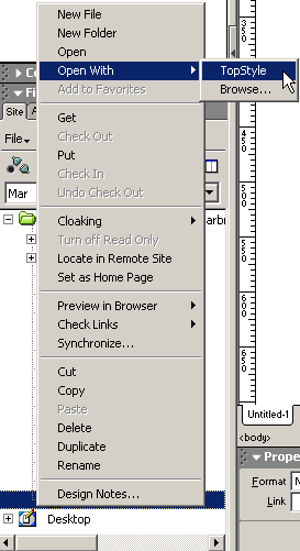 Modifica file con editor esterno