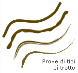 Alcune tipologie di tratti disponibili