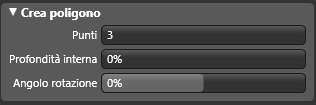 Opzioni per i poligoni