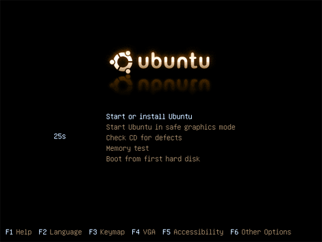 3: Ubuntu Live CD