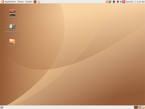 2: Il desktop di Ubuntu