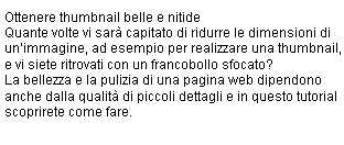 Visualizzazione del paragrafo di testo inserito